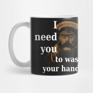 Lord Kitchener Needs You to Wash Your Hands Mug